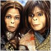 La Planète des singes : photo Helena Bonham Carter, Lisa Marie, Tim Burton