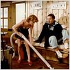 La Femme de mon pote : photo Bertrand Blier, Coluche, Isabelle Huppert