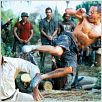 Bienvenue dans la jungle : photo Dwayne Johnson, Peter Berg