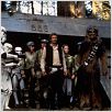 Star Wars : Episode VI - Le Retour du Jedi : photo Carrie Fisher, George Lucas, Harrison Ford, Peter Mayhew, Richard Marquand