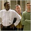 Black/white : photo Ashton Kutcher, Bernie Mac, Kevin Rodney Sullivan