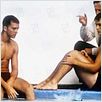 Swimming Upstream : photo Geoffrey Rush, Jesse Spencer, Russell Mulcahy, Tim Draxl