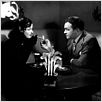 La Femme au portrait : photo Edward G. Robinson, Fritz Lang, Joan Bennett