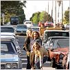 Les Seigneurs de Dogtown : photo Catherine Hardwicke, Emile Hirsch, John Robinson, Victor Rasuk