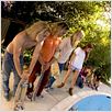 Les Seigneurs de Dogtown : photo Catherine Hardwicke, Emile Hirsch, John Robinson, Nikki Reed, Victor Rasuk
