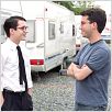 Tout est illuminé : photo Elijah Wood, Jonathan Safran Foer, Liev Schreiber