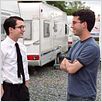 Tout est illuminé : photo Elijah Wood, Jonathan Safran Foer, Liev Schreiber