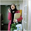 Travaux : photo Brigitte Roüan, Carole Bouquet