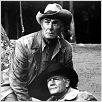 Coups de feu dans la Sierra : photo Joel McCrea, Randolph Scott, Sam Peckinpah