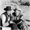 Coups de feu dans la Sierra : photo Joel McCrea, Randolph Scott, Sam Peckinpah