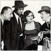 Quand la ville dort : photo Jean Hagen, John Huston, Louis Calhern, Sam Jaffe, Sterling Hayden