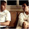 Funny Games : photo Arno Frisch, Frank Giering, Michael Haneke