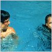 La Piscine : photo Alain Delon, Romy Schneider