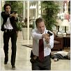 The Sentinel : photo Clark Johnson, Eva Longoria, Kiefer Sutherland