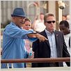 The Sentinel : photo Clark Johnson, Michael Douglas