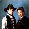 Young Guns : photo Charlie Sheen, Christopher Cain, Emilio Estevez