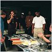 American Gangster : photo Denzel Washington, Ridley Scott, Russell Crowe