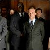 Le Candidat : photo Albert Mendy, Cyril Couton, Luc Thuillier, Niels Arestrup, Sophie Broustal