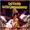 Les Dix commandements : affiche Cecil B. DeMille, Charlton Heston