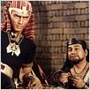 Les Dix commandements : photo Cecil B. DeMille, Edward G. Robinson, Yul Brynner