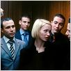 La Question humaine : photo Delphine Chuillot, Mathieu Amalric, Nicolas Klotz