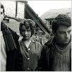Le Beau Serge : photo Bernadette Lafont, Claude Chabrol, Gérard Blain, Jean-Claude Brialy