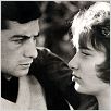 Le Beau Serge : photo Bernadette Lafont, Claude Chabrol, Jean-Claude Brialy
