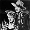 La Chevauchée fantastique : photo Claire Trevor, John Ford, John Wayne
