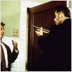 Mad City : photo Costa-Gavras, Dustin Hoffman, John Travolta