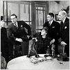 Rebecca : photo Alfred Hitchcock, C. Aubrey Smith, George Sanders, Joan Fontaine, Judith Anderson