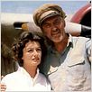 Le Vol du Phénix : photo Anouk Aimée, James Stewart, Robert Aldrich