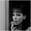 Alphaville, une étrange aventure de Lemmy Caution : photo Eddie Constantine, Jean-Luc Godard