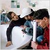 Travaux : photo Brigitte Roüan, Carole Bouquet