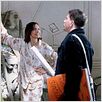 Travaux : photo Brigitte Roüan, Carole Bouquet