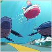 Ponyo sur la falaise