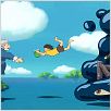 Ponyo sur la falaise