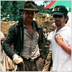 Indiana Jones et le Temple maudit : photo Harrison Ford, Steven Spielberg