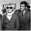 Echappement libre : photo Jean Becker, Jean Seberg, Jean-Paul Belmondo