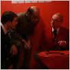 Musée haut, musée bas : photo Jean-Michel Ribes, Michel Blanc, Philippe Khorsand, Sebastian Barrio