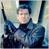 Demain ne meurt jamais : photo Ian Fleming, Pierce Brosnan, Roger Spottiswoode