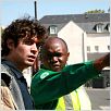 Eden à l'Ouest : photo Costa-Gavras, Riccardo Scamarcio