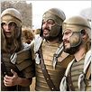 L'An 1 : des débuts difficiles : photo David Cross, Harold Ramis, Jack Black, Michael Cera