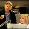 The Ghost Writer : photo Kim Cattrall, Roman Polanski