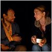 8 fois debout : photo Denis Podalydès, Julie Gayet, Xabi Molia