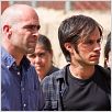 Même la pluie : photo Gael García Bernal, Icíar Bollaín, Luis Tosar