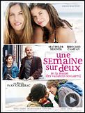 Une semaine sur deux (et la moitié des vacances scolaires)