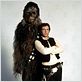 Star Wars : Episode IV - Un nouvel espoir (La Guerre des étoiles) : photo George Lucas, Harrison Ford, Peter Mayhew