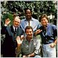 Magnum : photo John Hillerman, Larry Manetti, Roger E. Mosley, Tom Selleck