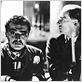 Quatre de l'espionnage : photo Alfred Hitchcock, John Gielgud, Peter Lorre