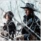 La Prisonnière du désert : photo Jeffrey Hunter, John Ford, John Wayne